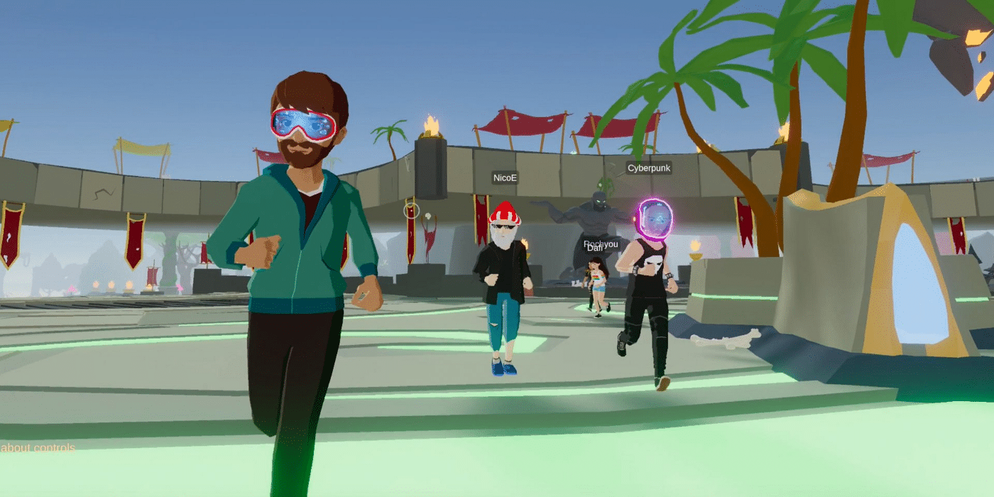 Jugadores en Decentraland