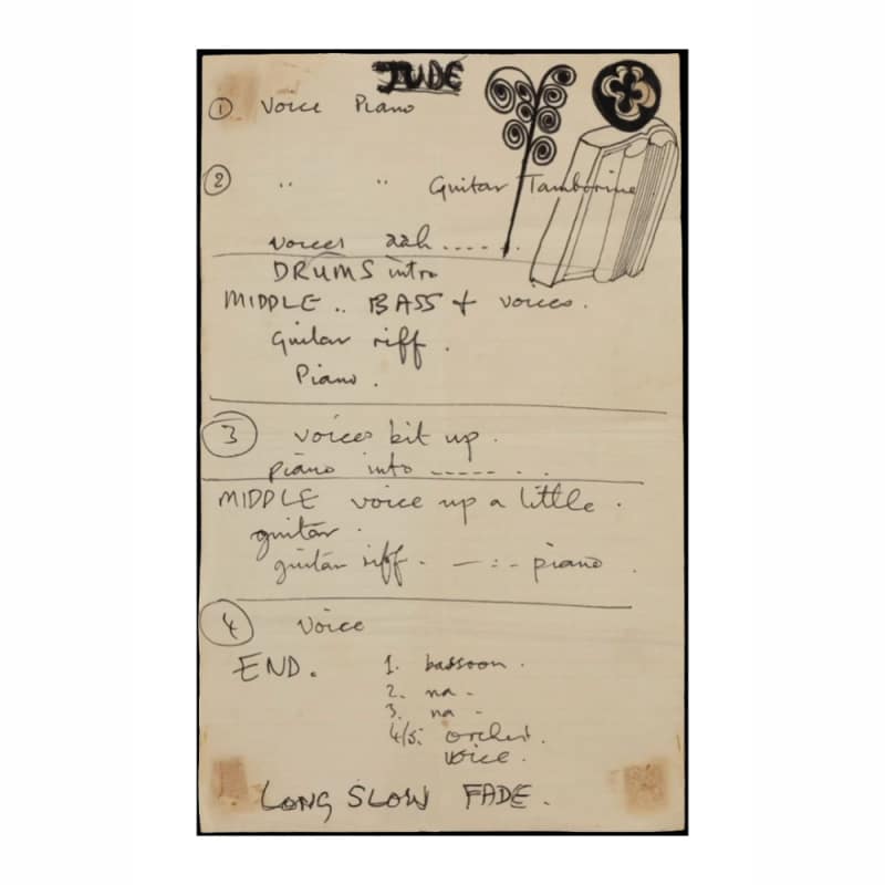 Nota di Paul McCartney -