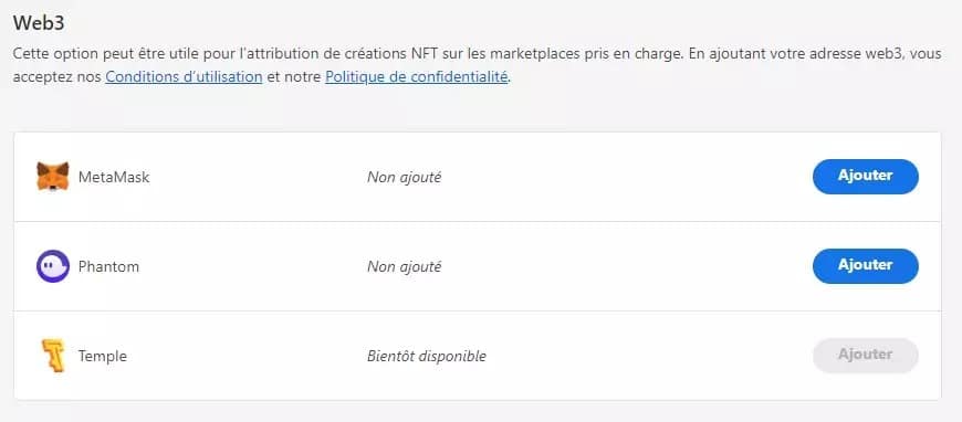 Adding a portfolio from your Adobe account