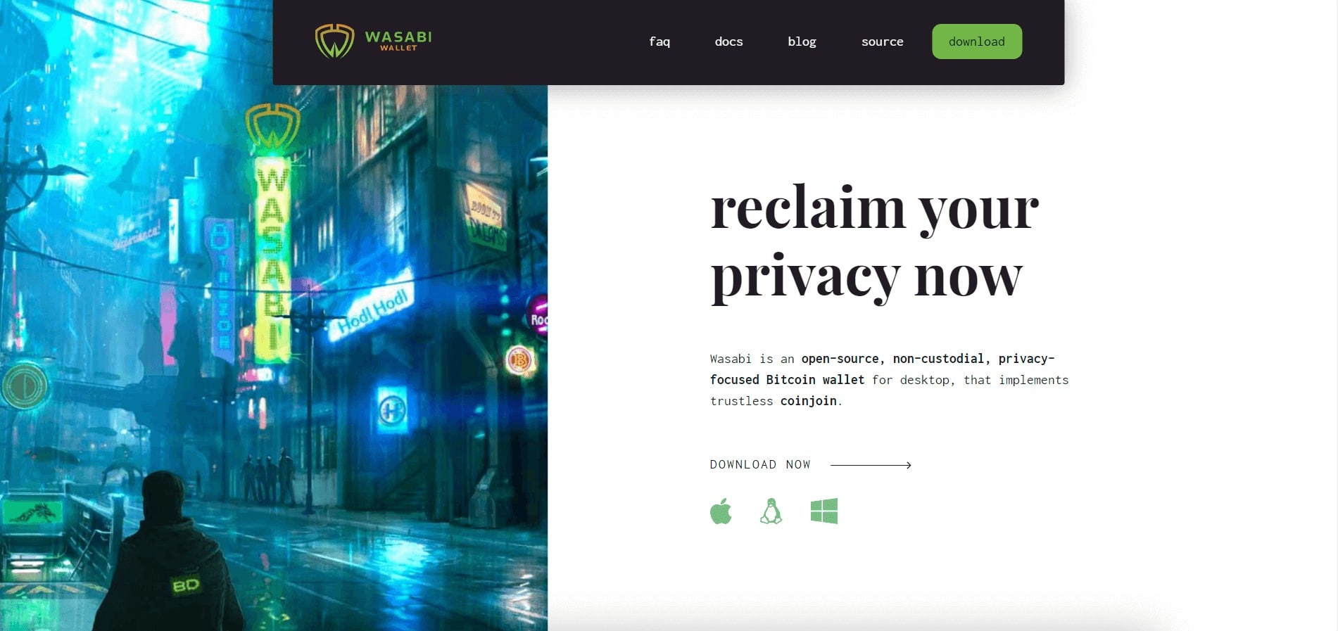 Wasabi Bitcoin Wallet