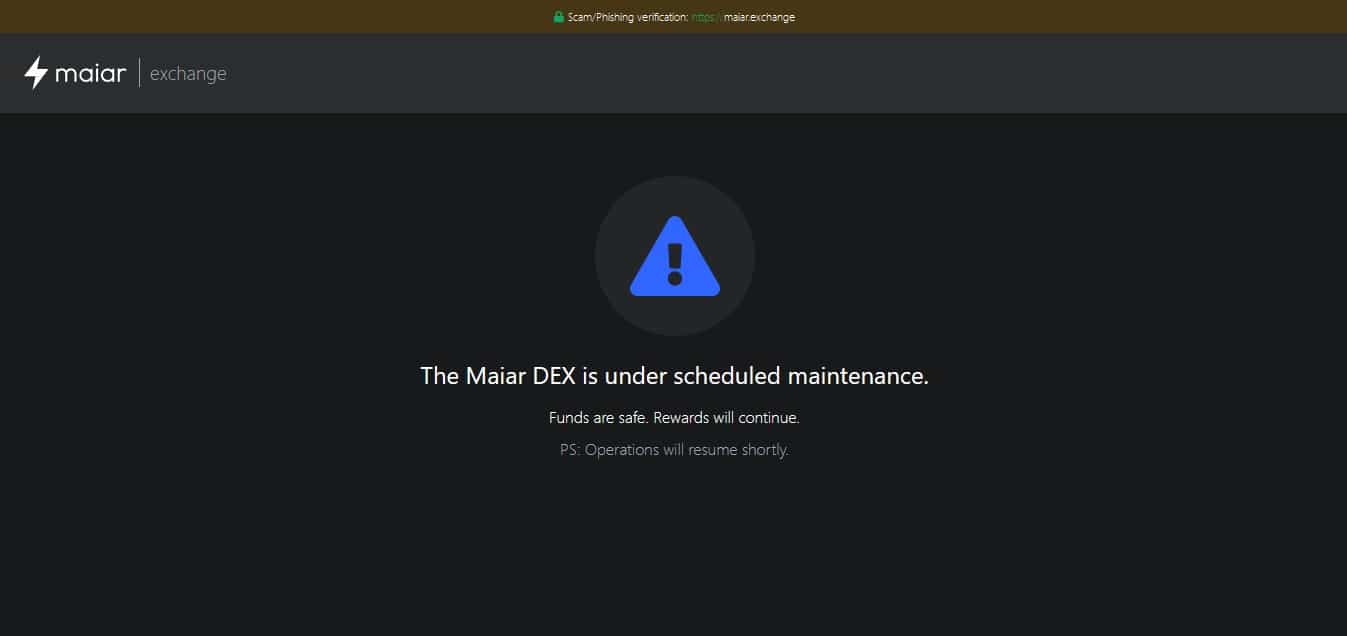 Source: maiar.exchange