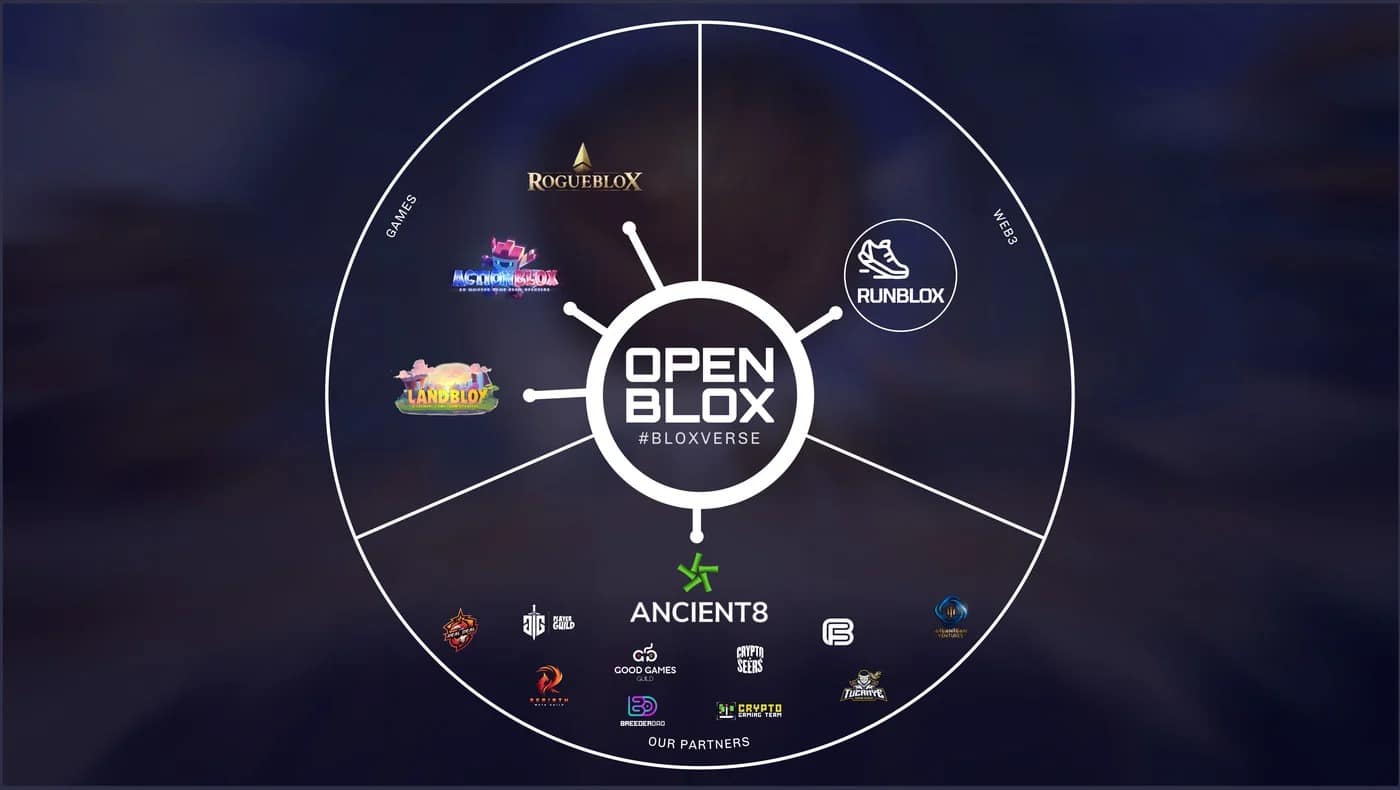 图1: 2022年8月的OpenBlox生态系统