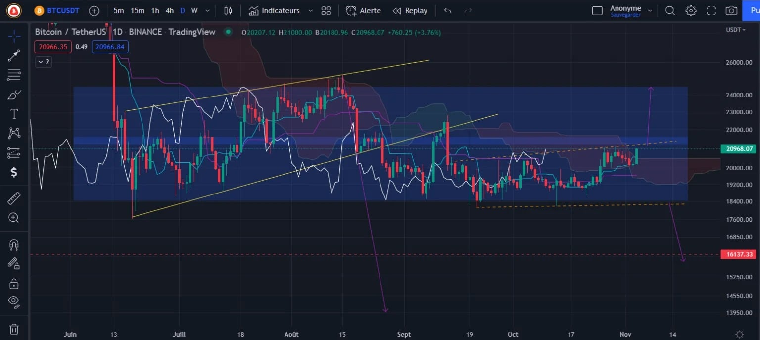 Figure 1 - Bitcoin Daily Price Chart