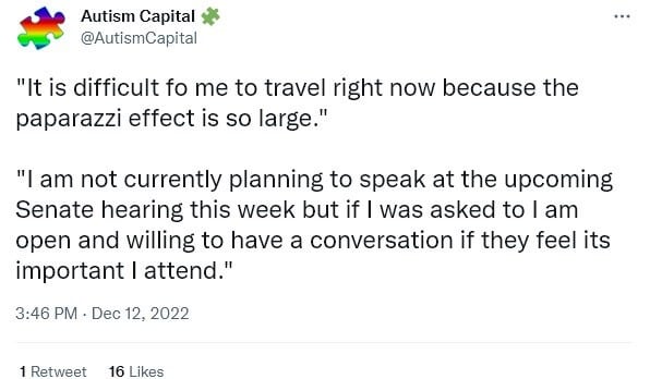 来源。Autism Capital