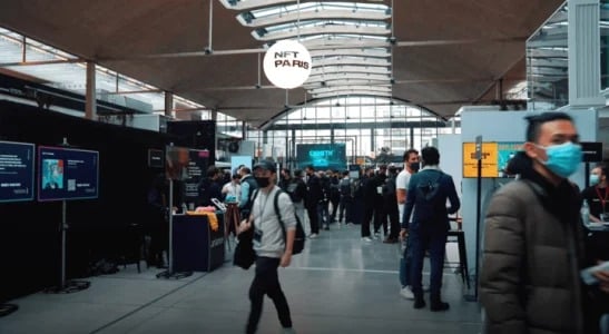 1-е издание NFT Paris, на станции F