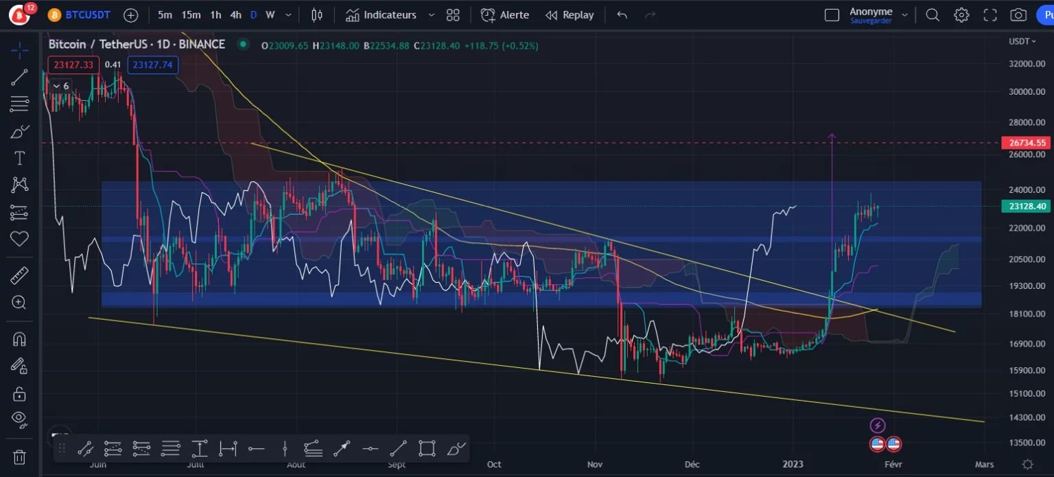 Figure 1 - Bitcoin Daily Price Chart