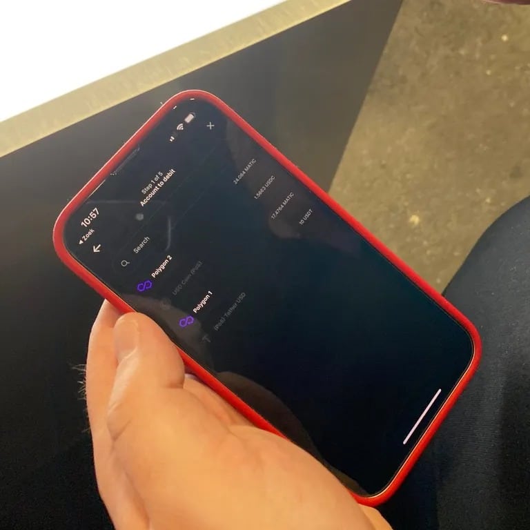 Stax的大部分功能是通过Ledger Live智能手机应用程序控制的。