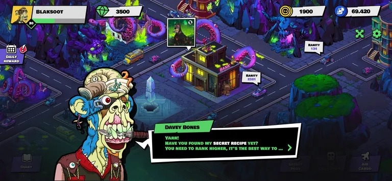 Скриншот из Serum City. Изображение: Novel Labs