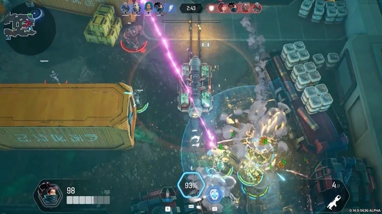 《机器竞技场》预告片中的一张截图。图片: Directive Games.