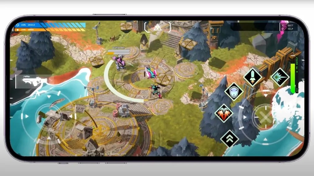 Un aperçu du jeu Kaidro. Image : Gadget-Bot Productions