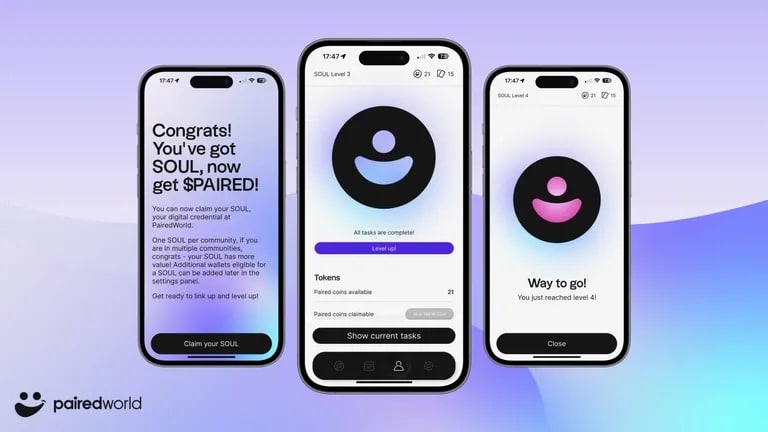 PairedWorld应用程序的截图。图片: PairedWorld