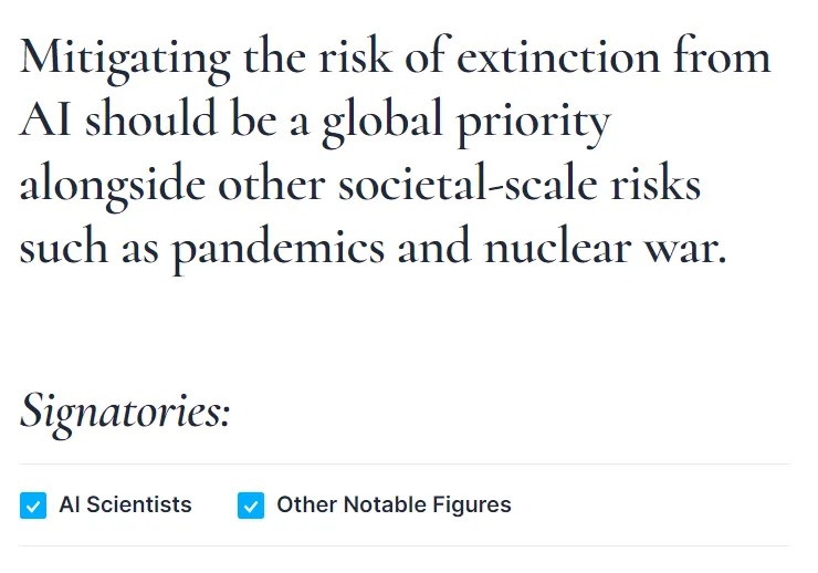 Fonte: Center for AI Safety