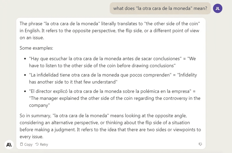 Respuesta de Claude 2.