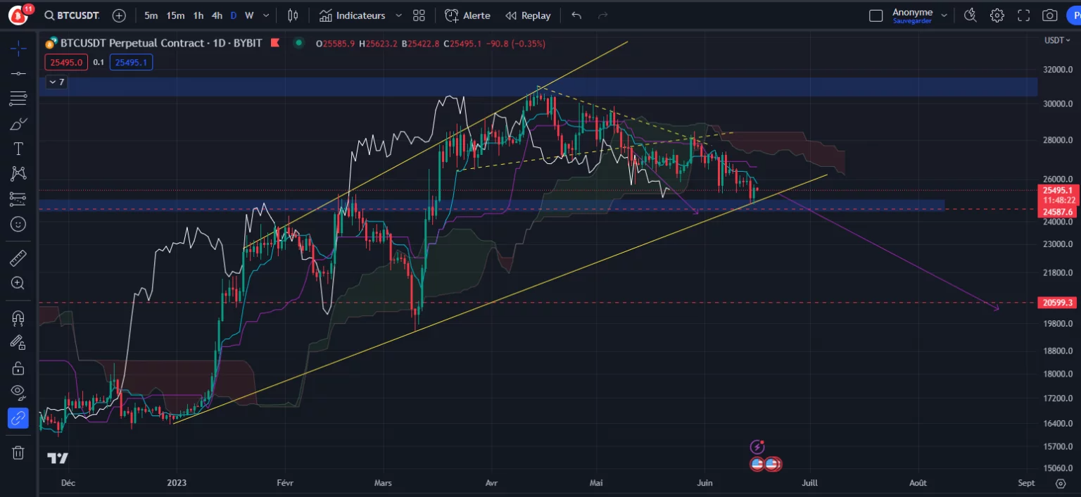 Figuur 1 - Bitcoin Dagelijkse Prijsgrafiek