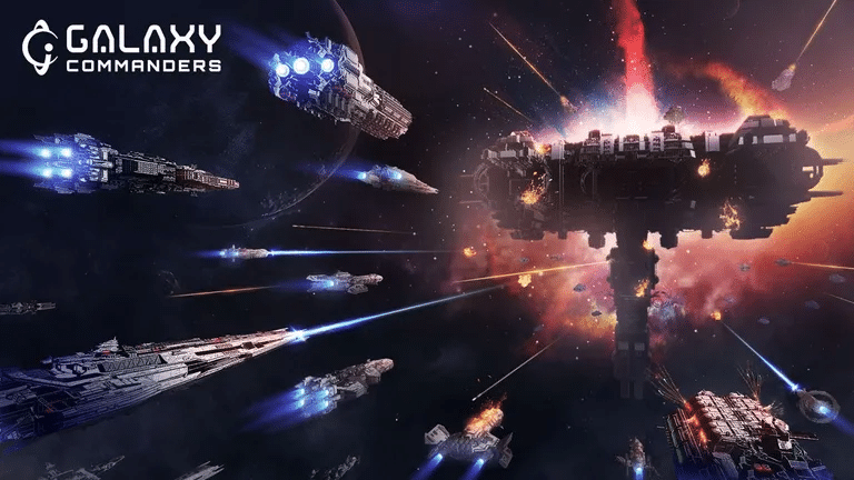 Galaxy Commandersのスクリーンショット。イメージ: MagmaByte