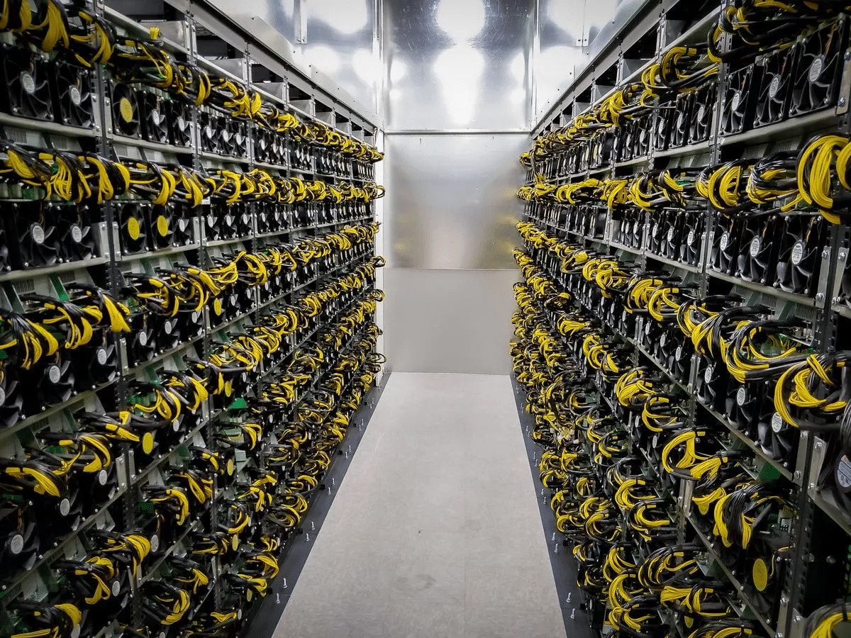 Figure 1 - Example of a mining farm