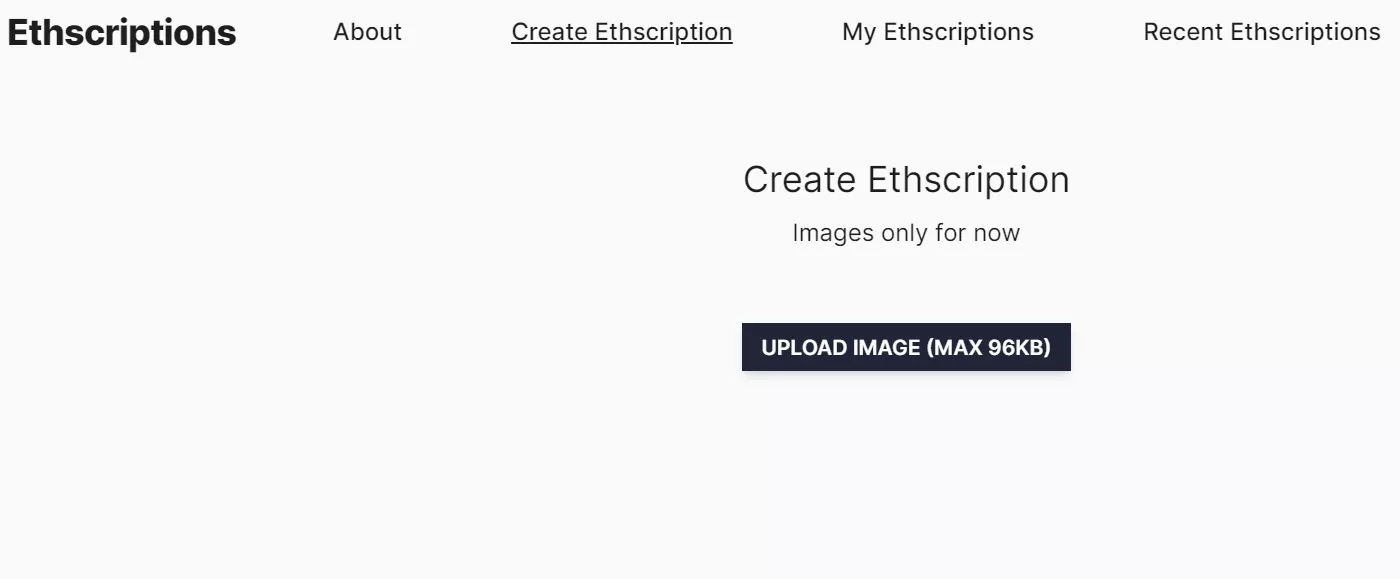 Figure 2 - Creating an Ethscription