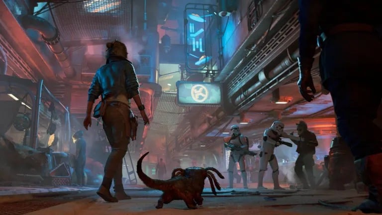 Скриншот из игры Star Wars Outlaws. Изображение: Ubisoft