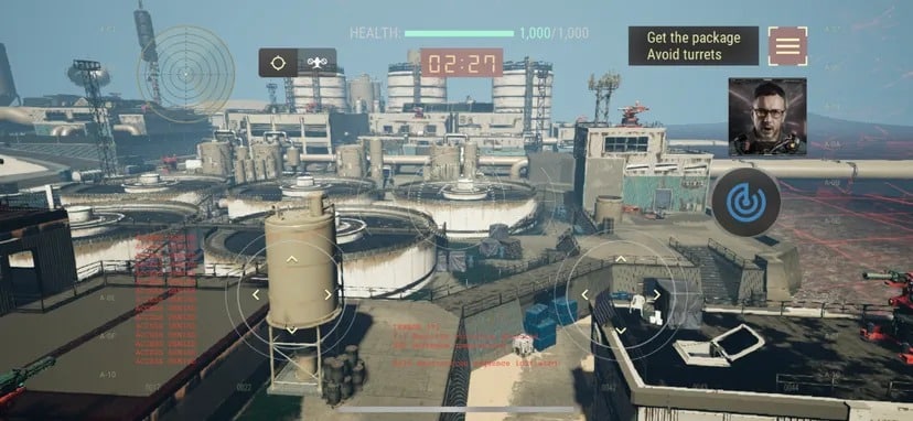 iOS版Technocoreのスクリーンショット。画像はイメージです: TCN/Gunzilla Games.
