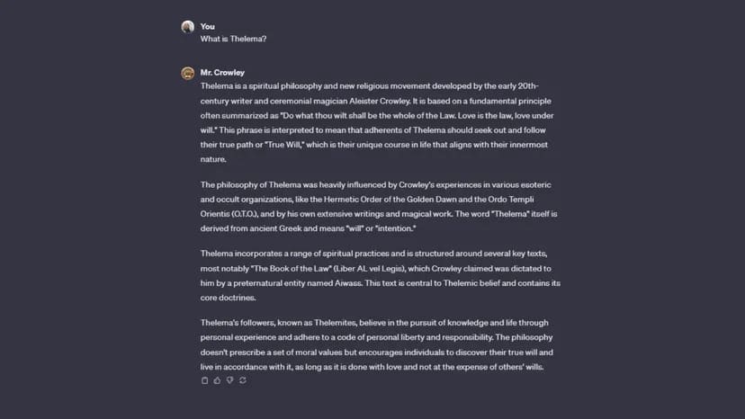 Image: OpenAI/ChatGPT