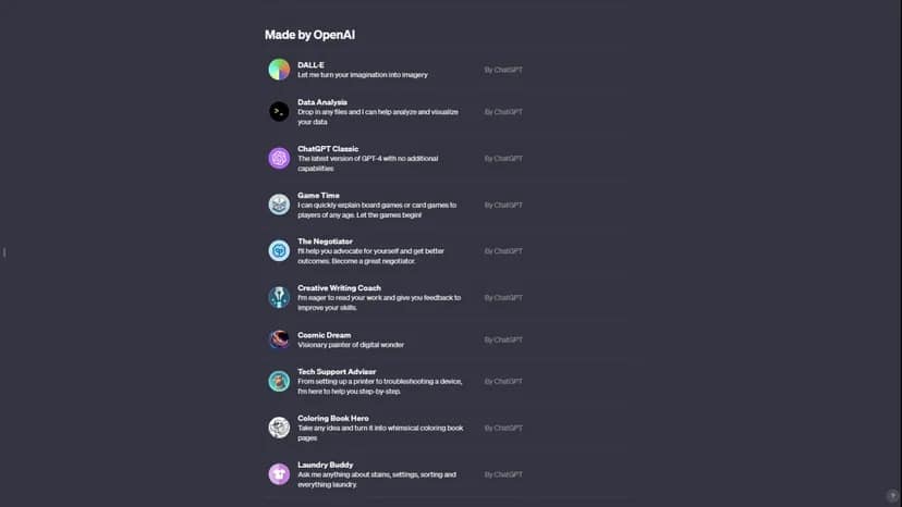 Image: OpenAI/ChatGPT