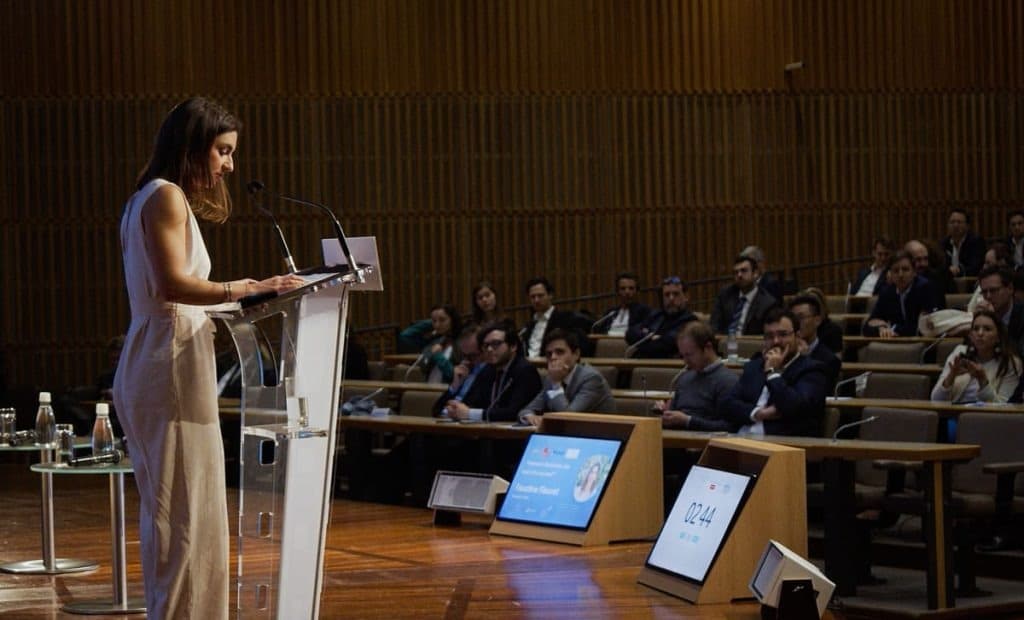 Discurso de Faustine Fleuret, Presidenta y Directora General de Adan