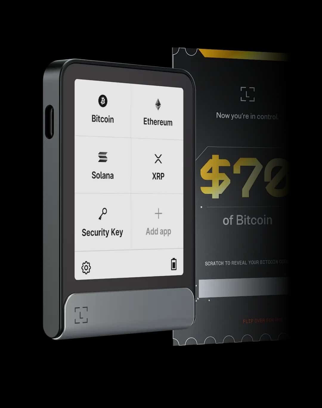Order a Ledger Flex and receive $70 worth of Bitcoin