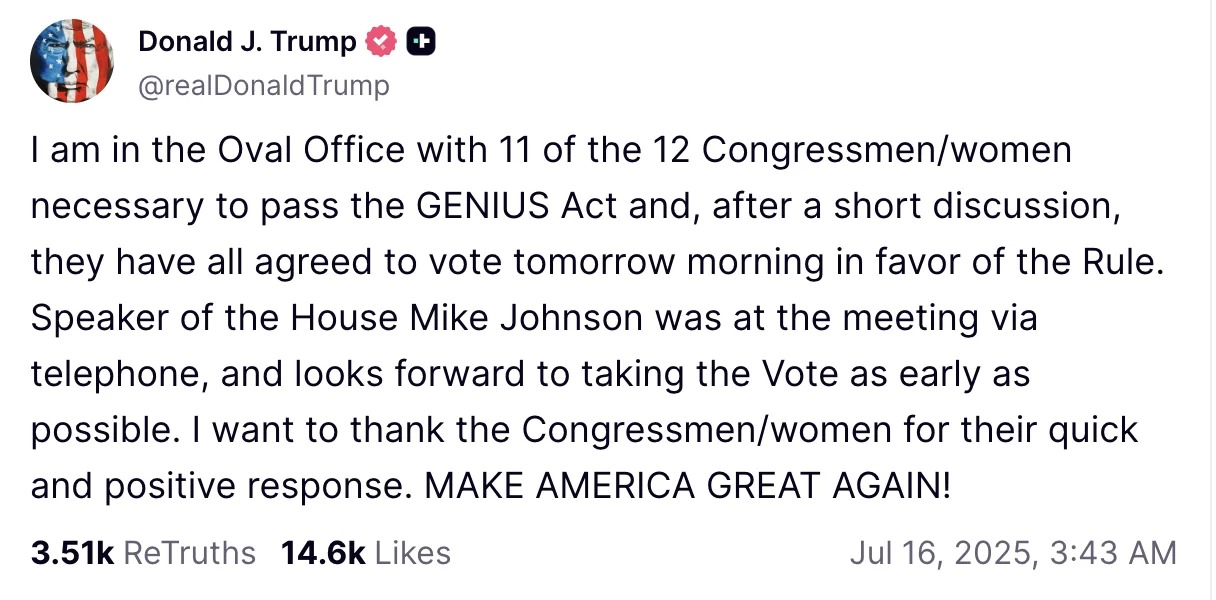 ドナルド・トランプの投稿