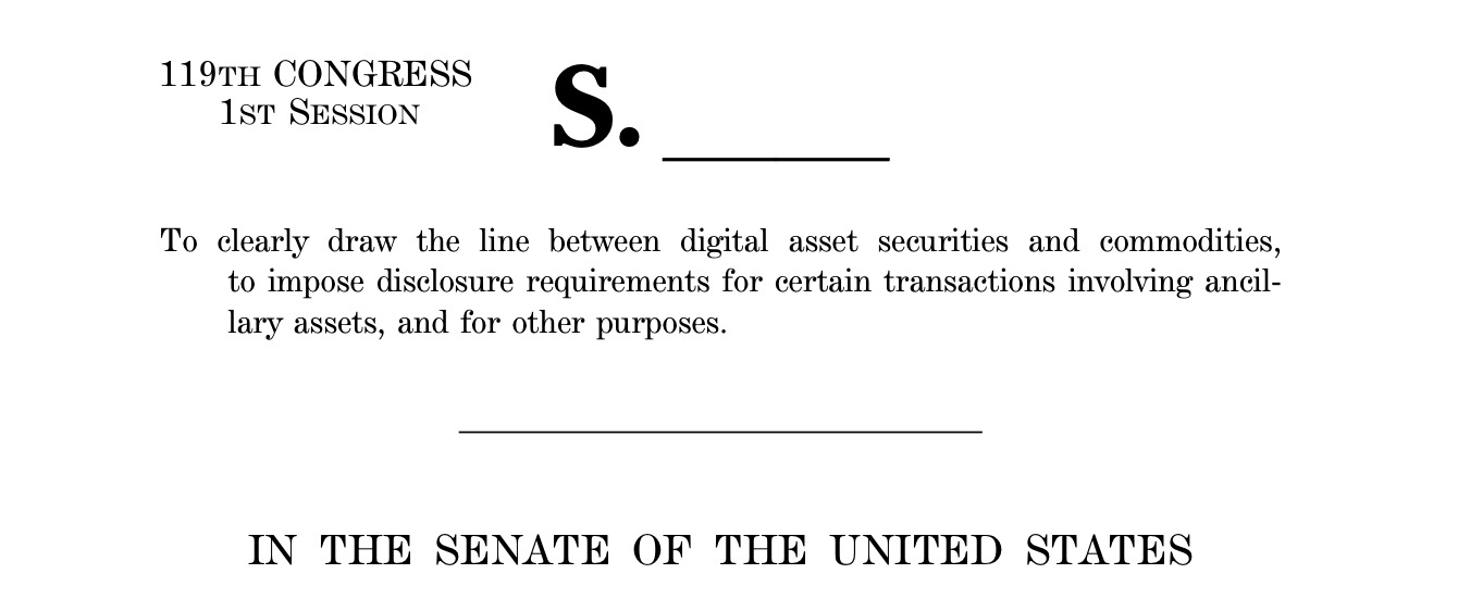Introductie van het wetsvoorstel Responsible Financial Innovation Act