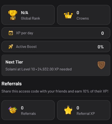 Rank and crown on Hylo