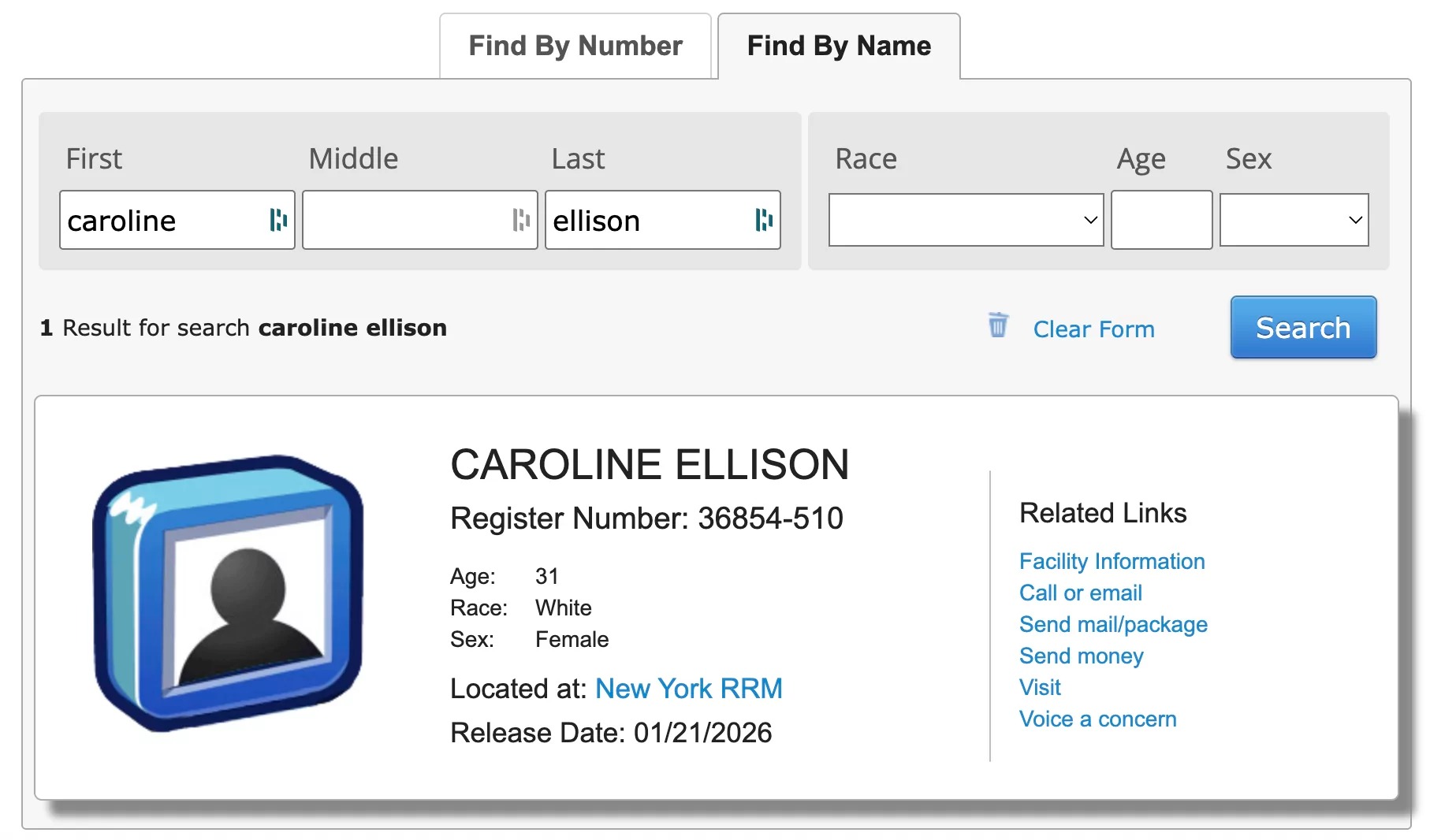 Caroline Ellison's file